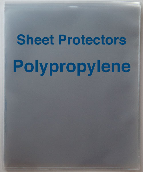 SHEET PROTECTORS - POLYPROPYLENE 60 MICRON CLEAR