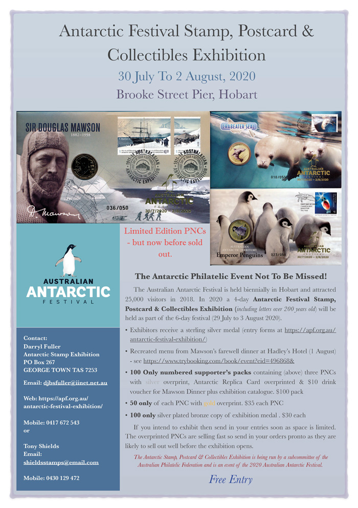 Antarctic Exhibition Souvenir flyer